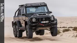 The new Brabus XLP 900 6x6 Superblack and XLP 800 6x6 Adventure