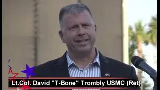Lt  Col  David TBone Trombly military marine core flight instructor 25 yrs
