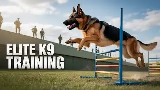 Best US Army Dogs Training Powerful K9 Military Exercises - Police dog