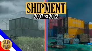 Сравнение карт доставки (2007 и 2022) &mdash; карта MW2 Season 1 Reloaded DLC