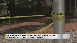 Governor criticizes Albuquerque's mayor over usage of New Mexico National Guard