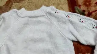 knitting (owl design) 2/3years baby
