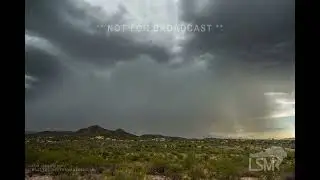 08-31-2023 Tucson AZ - Severe Thunderstorm Timelapse