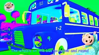 Wheels on the Bus Remix || Several Sing Along Version 120 Seconds Nursery Rhymes || Jollymix Kids TV