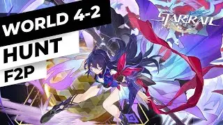 Simulated World 4-2 (Hunt Path) - Seele / Asta / Tingyun / Bailu | Honkai: Star Rail