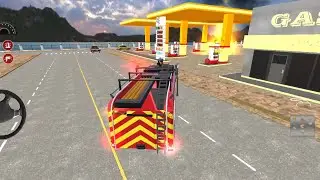 FIRE TRUCK SIMULATOR 2025 ANDRIOD GAMEPLAY #3
