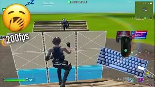 RK61 Gaming Keyboard🤩ASMR Fortnite 1v1 Gameplay🏆Satisfying Keyboard sounds😴