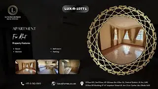 3-Bedroom Apartment | Private Entrance | Balcony | Shared Yard Area LUX-R-10771