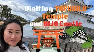 Solo Travel in Japan: Tofukuji Temple, Kyoto Station Lightshow and Nijo Castle in Kyoto!