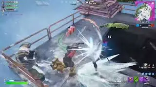 [Fortnite WTH] Best clip I've gotten with knee capper and subzeros kit #shorts