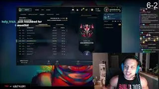the final moments of Tyler1's top lane challenge
