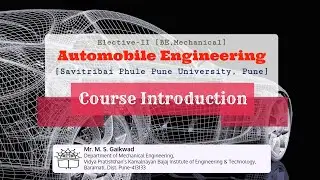 Introduction to Automobile engineering
