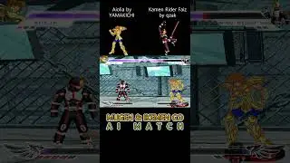 【MUGEN Ikemen GO】Aiolia vs Kamen Rider Faiz #mugen #ikemengo #games #aimatch