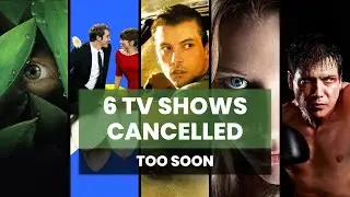 6 TV SHOWS CANCELLED TOO SOON