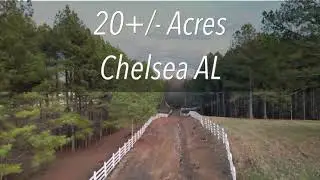 20+/- Acres in Chelsea, AL — Gated Community | Creek | Mature Hardwoods 