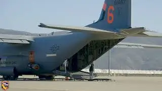 Military aircraft dispatched to Southern California Wildfires