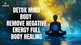 Deep Healing Meditation Music l Detox Mind & Body | Remove Negative Energy | Full Body Healing