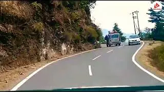ALMORA - ROAD - TRIP❤||Beautiful View of Road||UTTARAKHAND ROAD||