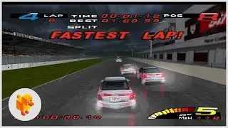 TOCA Touring Car Championship (PS1) Short Career - Round 3 & 4 Silverstone - DuckStation Emulation