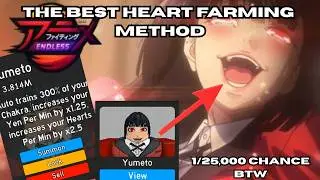The Best Heart Farming Method for Yumeto | Anime Fighting Simulator: Endless