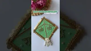 Radhe Radhe 🙏|| kite envelope ||#shagunenvelopes #envelopes #diy #kite #makarsakranti #tutorial