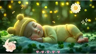 Little Fireflies & Sweet Dreams 🌟 Warm Instrumental Music for Peaceful Infant Sleep 💤 Moonlit ✨