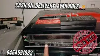 NATIONAL VCR G15 WITH REMOTE SOLD OUT TO SHREE MUKTSAR SAHEB 