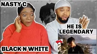 NASTY C, ARI LENNOX - BLACK AND WHITE (Official Music Video) REACTION! FIRST TIME HEARING THIS..