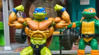 Teenage Mutant Ninja Turtles | Toys in Motion | Funny Videos | Superfly Bebop Rocksteady | Splinter