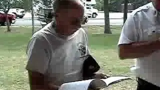Edgar WI Share Flag Disposal Ceremony with Walk 4 Freedom