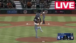 MLB LIVE🔴Houston Astros vs. New York Yankees-31st March 2024|MLB Full Game-MLB 24