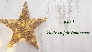 🎄 DIY Christmas Episode 1 &ndash; Light-up Jute Rope Star