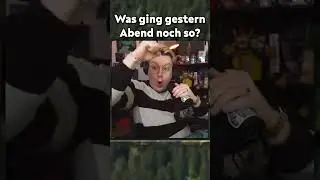 Was ging gestern Abend noch so?
