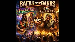 Battle of the Bands  The Scarabs vs Psycho Delic