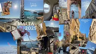 vlog do meu interc&acirc;mbio de 2 semanas em Malta - Julho 2025