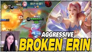 103 STAR ERIN IS UNREAL! ✨ HOW TO SOLO CARRY IN TOP GLOBAL RANK (ENGSUB/HOK)