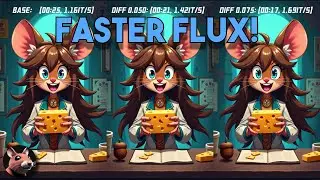 Speed Boost Flux, SDXL, LTVX or HunyuanVideo with TeaCache & WaveSpeed!