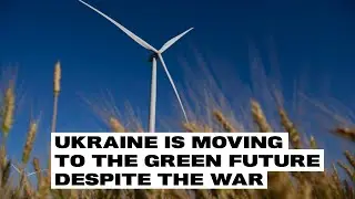 UKRAINE IS MOVING TO THE GREEN FUTURE DESPITE THE WAR COP27. UKRAINE PAVILION