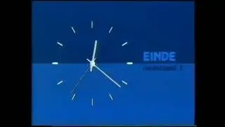 870902 - Ned.1: Veronica (einde), STER, NOS Journaal, closedown (2 september 1987)