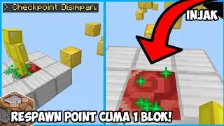 KALIAN WAJIB BIKIN INI UNTUK MAP PARKOUR‼️ Cara Membuat CHECKPOINT/ RESPAWN POINT di Minecraft.