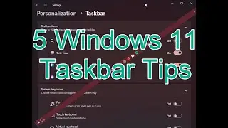 Mastering Windows 11 Taskbar: Top Tips and Tricks