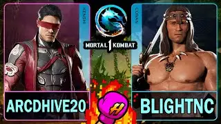 MK1 Arcdhive20 (KENSHI) VS BlightNC (CONAN)🥊Mortal Kombat 1🥊4K 60ᶠᵖˢ