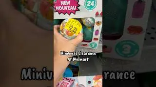Miniverse clearance at Walmart! Score! #miniverse #walmartfinds #clearance #sale