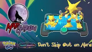Pok&eacute;mon go - Max Mondays - Dynamax Abra - Bending Spoons is not its only trick, Alakazam!