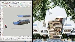 SKETCHUP İLE ÖZGÜN KONSEPT KORKULUK TASARIMI (UNIQUE BRAIDED DESIGN WITH SKETCHUP)