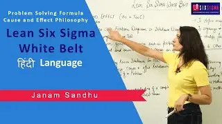 Lean Six Sigma I Hindi I Problem Solving Formula I Cause and Effect Philosophy I Course