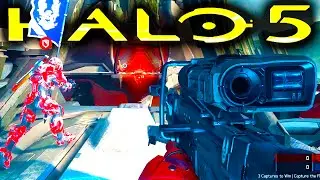 HALO 5 Gameplay | COLISEUM CTF | Exclusive 1080p 60fps (Halo 5: Guardians Arena Gameplay)
