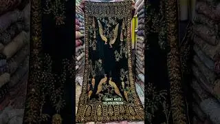 Velvet Shawls with mirror work #shawlcollection