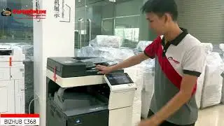 REMANUFACTURED KONICA MINOLTA BIZHUB C368 INITIAL DEMONSTRATION