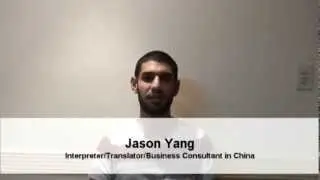 Testimonials for Shenzhen Interpreter Translator Business Partner Jason Yang from Argentina Client B